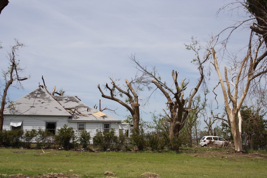 disasters storm_damage : Greensburg, Kansas, USA   25 May 2007