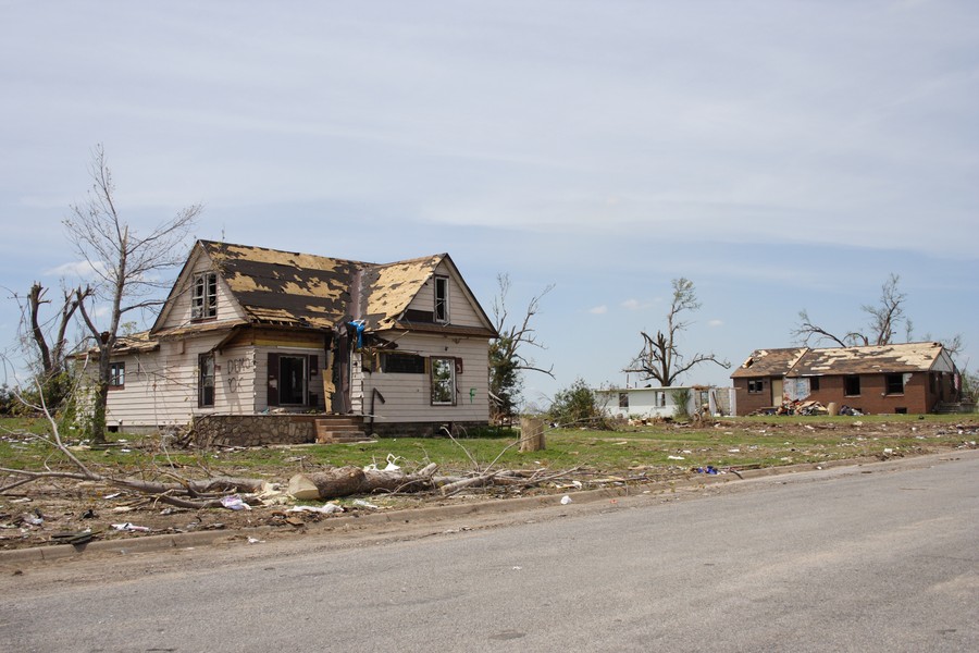 disasters storm_damage : Greensburg, Kansas, USA   25 May 2007