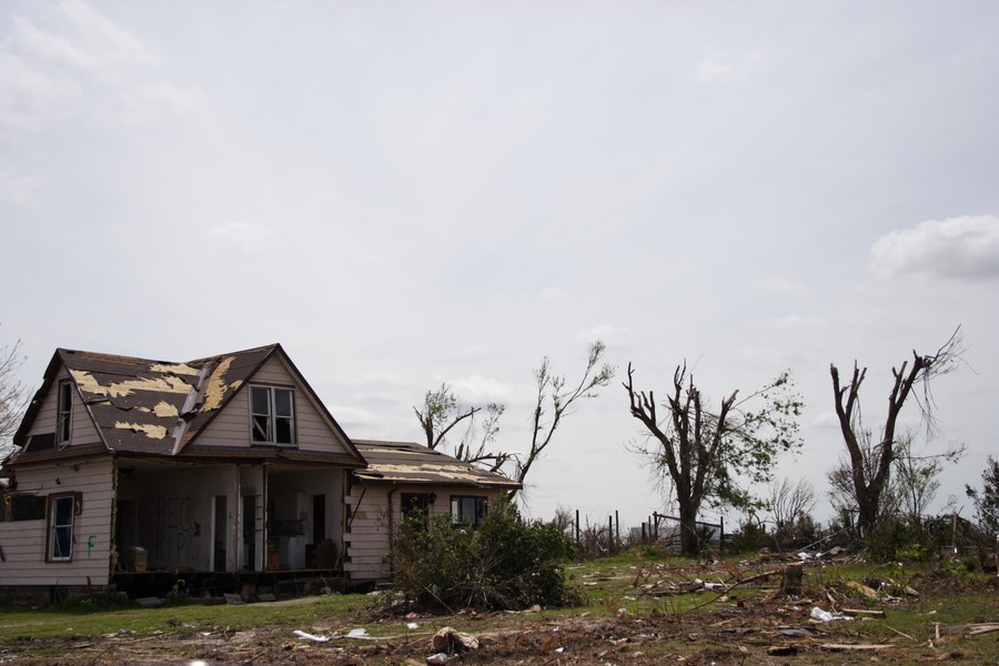 disasters storm_damage : Greensburg, Kansas, USA   25 May 2007