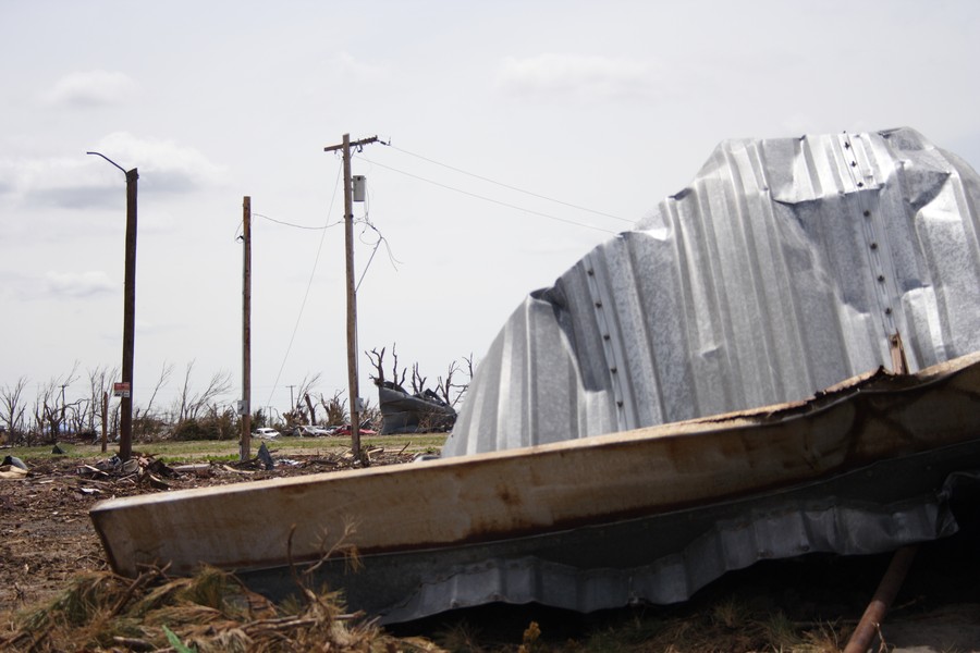 disasters storm_damage : Greensburg, Kansas, USA   25 May 2007