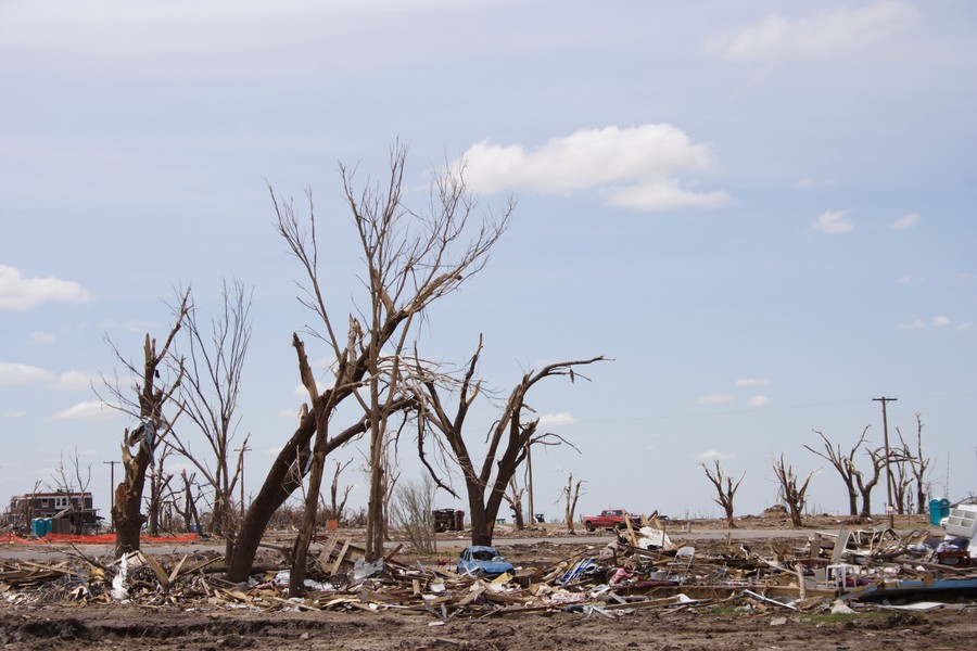 disasters storm_damage : Greensburg, Kansas, USA   25 May 2007