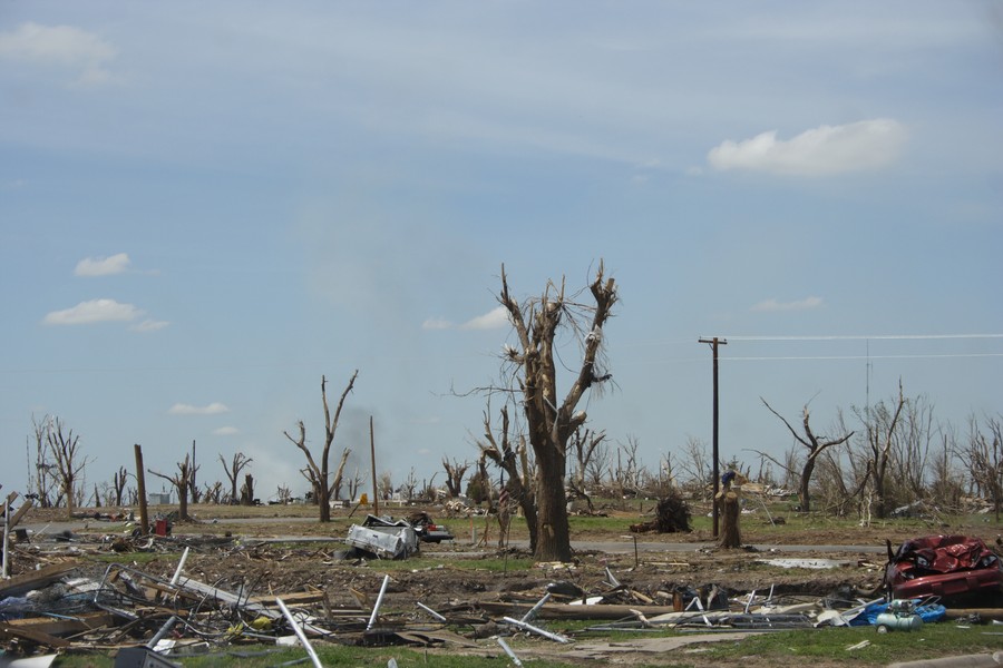 disasters storm_damage : Greensburg, Kansas, USA   25 May 2007