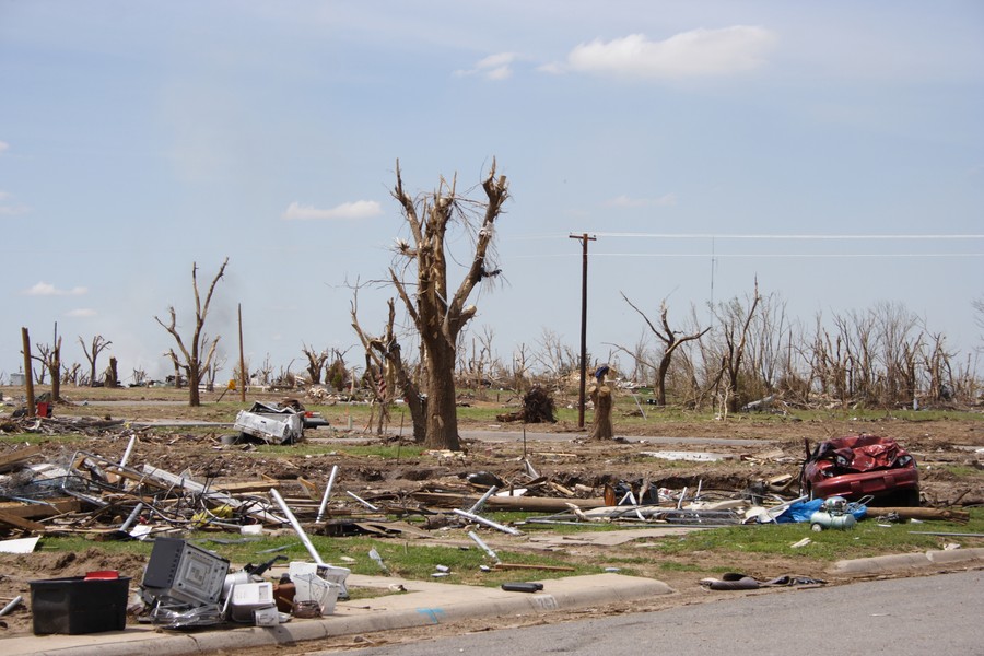 disasters storm_damage : Greensburg, Kansas, USA   25 May 2007