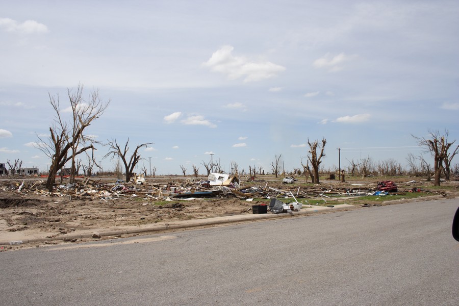 disasters storm_damage : Greensburg, Kansas, USA   25 May 2007