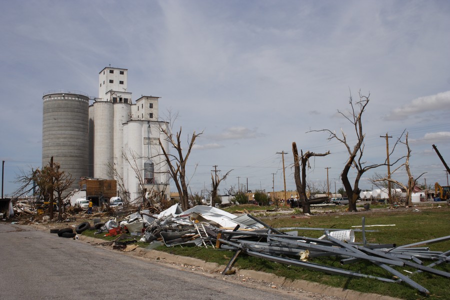 disasters storm_damage : Greensburg, Kansas, USA   25 May 2007