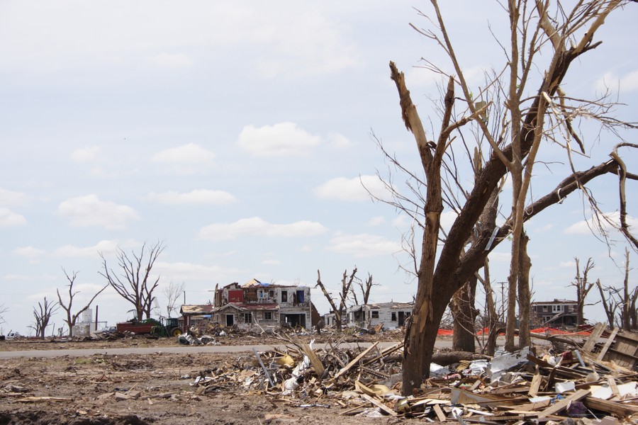 disasters storm_damage : Greensburg, Kansas, USA   25 May 2007