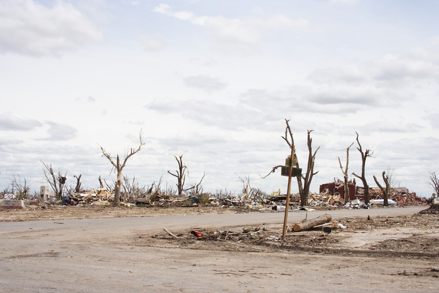 disasters storm_damage : Greensburg, Kansas, USA   25 May 2007