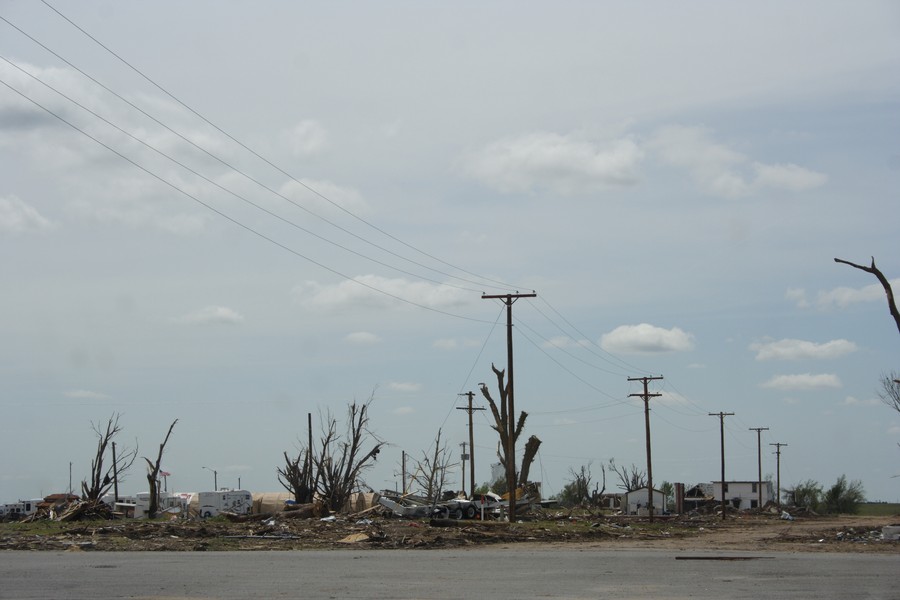 disasters storm_damage : Greensburg, Kansas, USA   25 May 2007