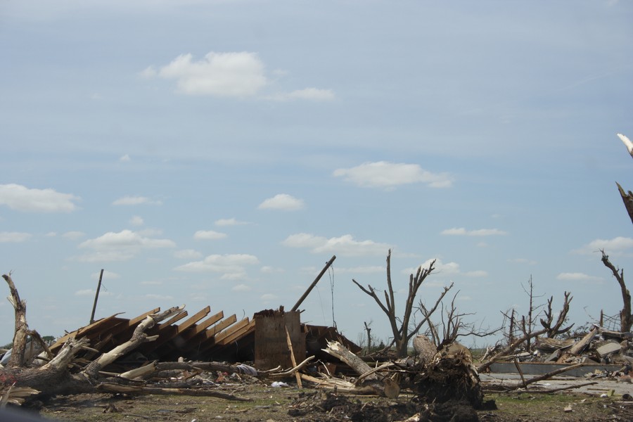 disasters storm_damage : Greensburg, Kansas, USA   25 May 2007