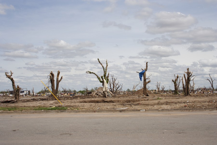 disasters storm_damage : Greensburg, Kansas, USA   25 May 2007