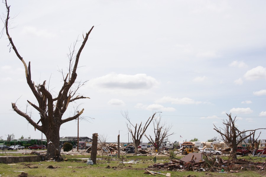 disasters storm_damage : Greensburg, Kansas, USA   25 May 2007