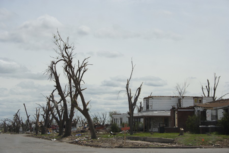 disasters storm_damage : Greensburg, Kansas, USA   25 May 2007