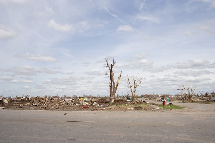 disasters storm_damage : Greensburg, Kansas, USA   25 May 2007