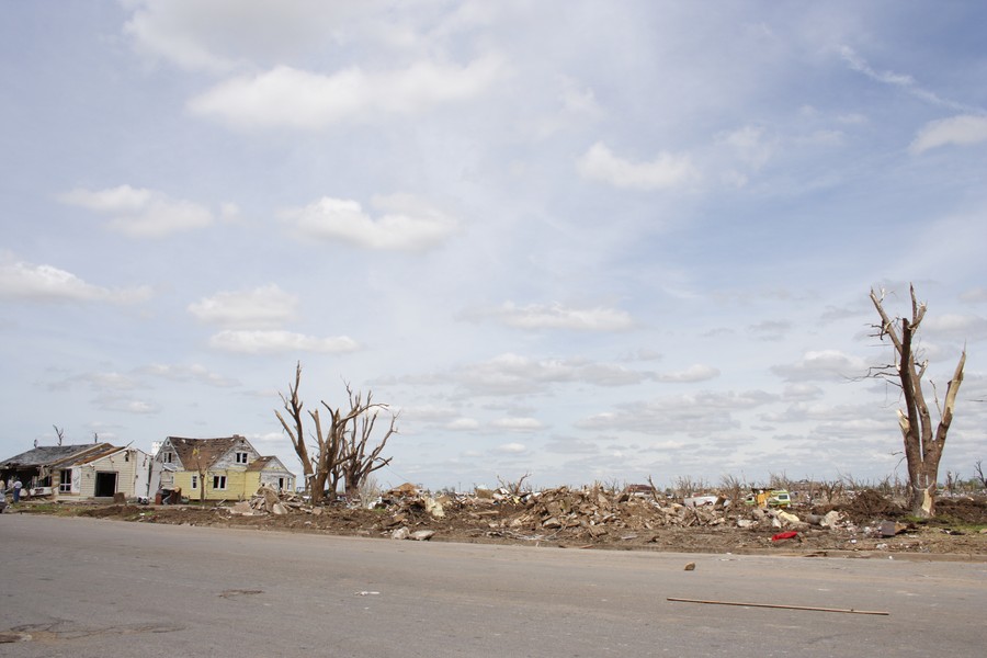 disasters storm_damage : Greensburg, Kansas, USA   25 May 2007