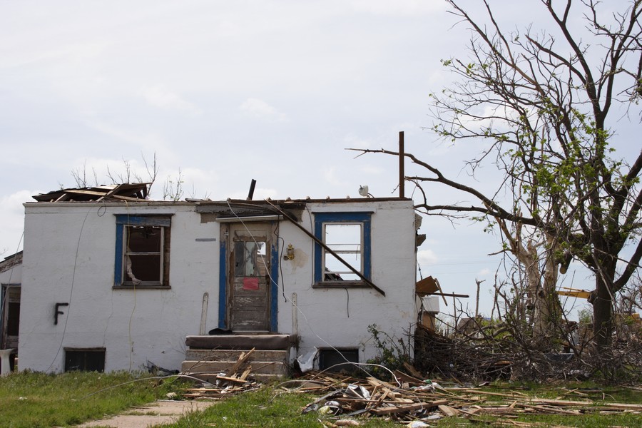 disasters storm_damage : Greensburg, Kansas, USA   25 May 2007