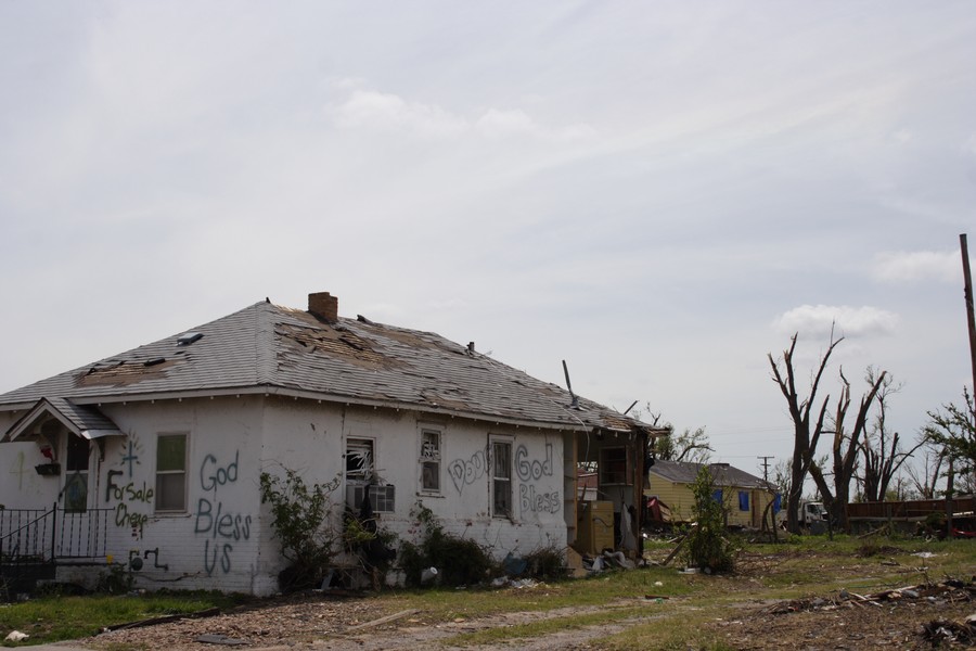 disasters storm_damage : Greensburg, Kansas, USA   25 May 2007