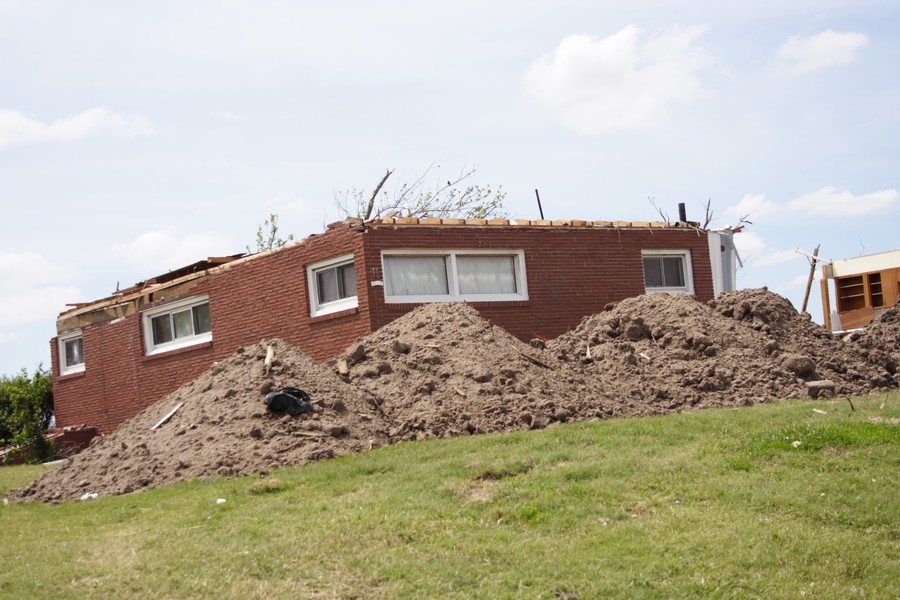 disasters storm_damage : Greensburg, Kansas, USA   25 May 2007