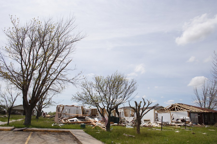 disasters storm_damage : Greensburg, Kansas, USA   25 May 2007