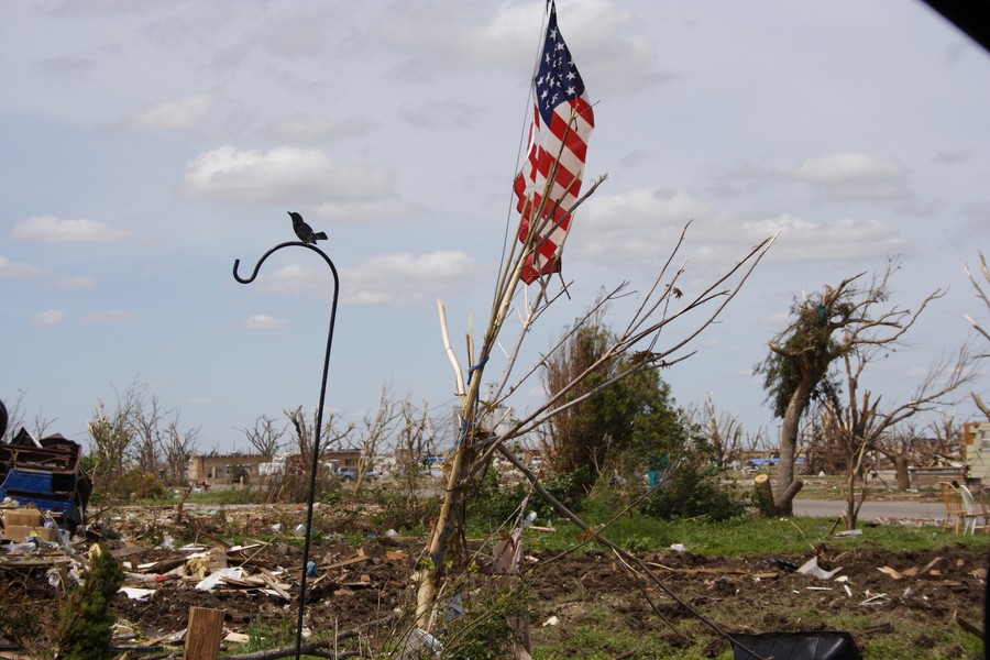 disasters storm_damage : Greensburg, Kansas, USA   25 May 2007