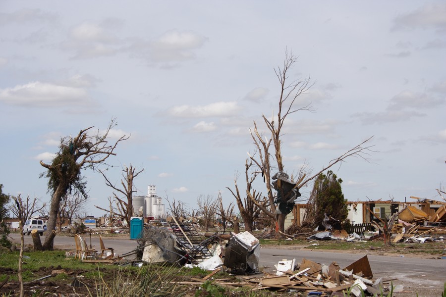 disasters storm_damage : Greensburg, Kansas, USA   25 May 2007