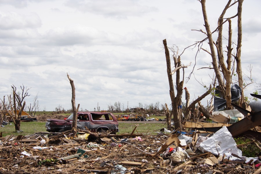 disasters storm_damage : Greensburg, Kansas, USA   25 May 2007