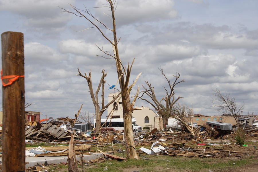 disasters storm_damage : Greensburg, Kansas, USA   25 May 2007