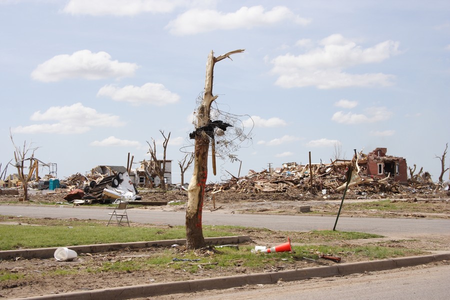 disasters storm_damage : Greensburg, Kansas, USA   25 May 2007