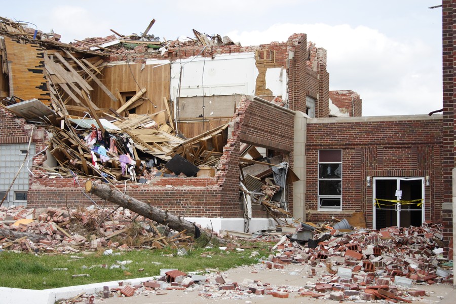 disasters storm_damage : Greensburg, Kansas, USA   25 May 2007