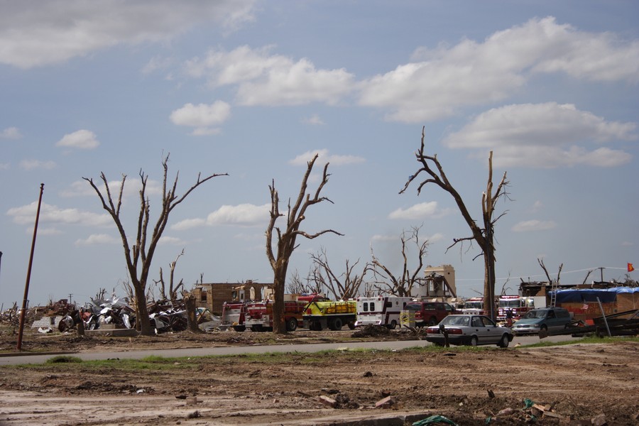 disasters storm_damage : Greensburg, Kansas, USA   25 May 2007