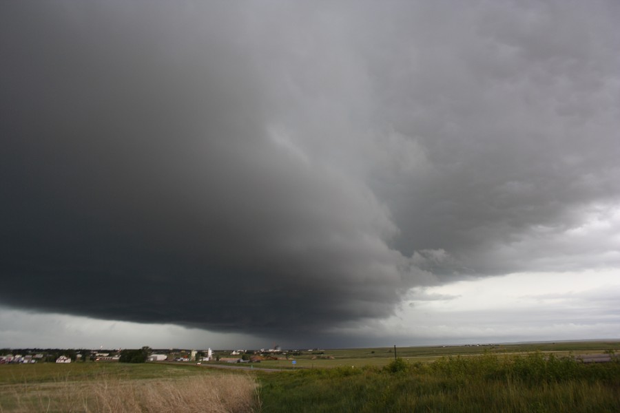 shelfcloud shelf_cloud : E of Limon, Colorado, USA   29 May 2007