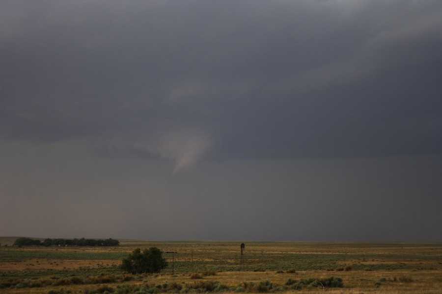 cumulonimbus supercell_thunderstorm : ESE of Campo, Colorado, USA   31 May 2007