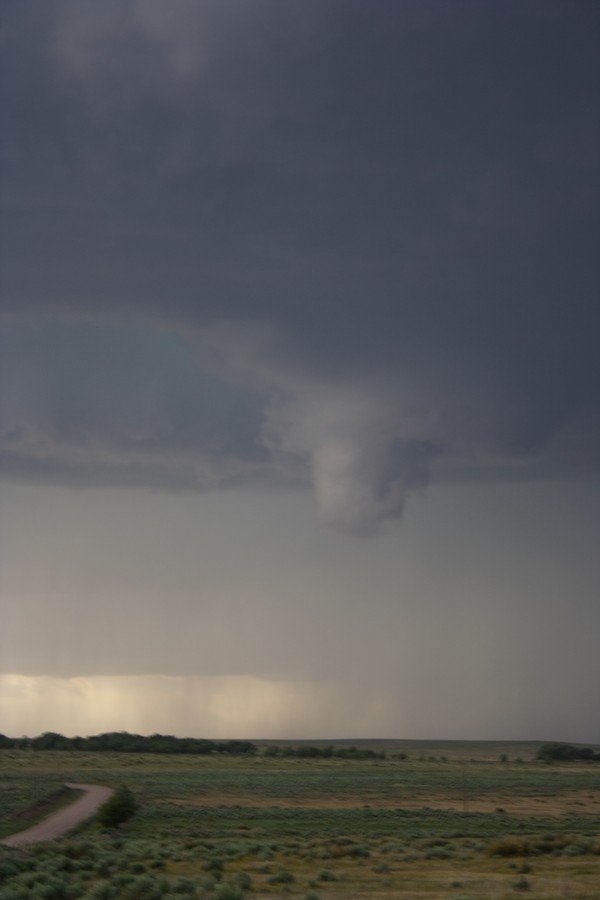 cumulonimbus supercell_thunderstorm : ESE of Campo, Colorado, USA   31 May 2007