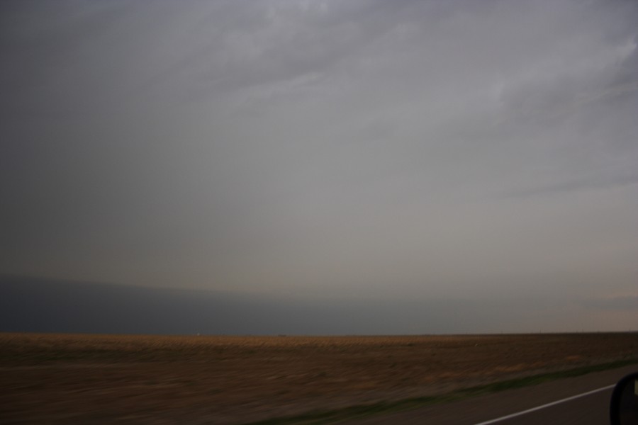 inflowband thunderstorm_inflow_band : E of Keyes, Oklahoma, USA   31 May 2007