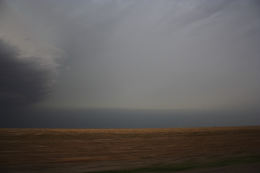 shelfcloud shelf_cloud : E of Keyes, Oklahoma, USA   31 May 2007