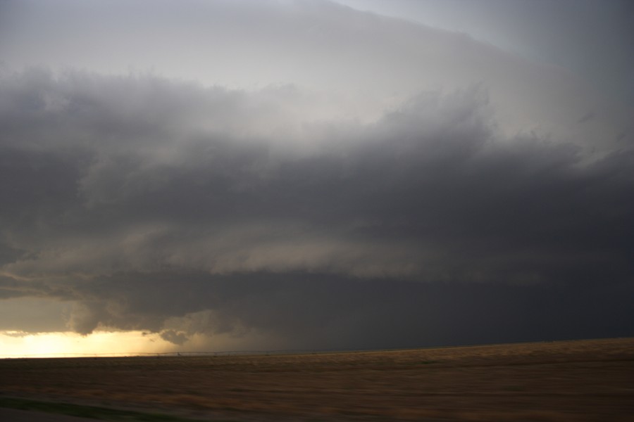 shelfcloud shelf_cloud : E of Keyes, Oklahoma, USA   31 May 2007