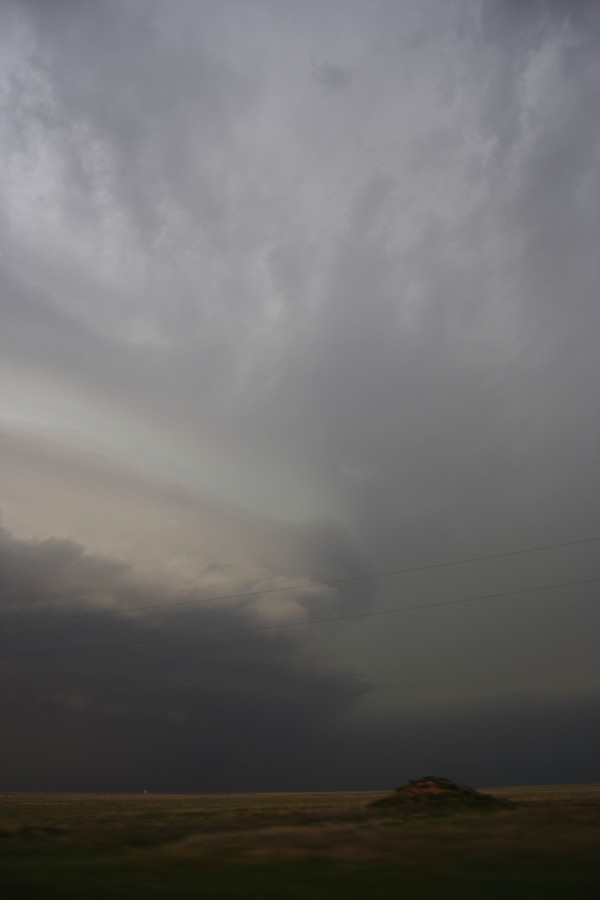 shelfcloud shelf_cloud : E of Keyes, Oklahoma, USA   31 May 2007