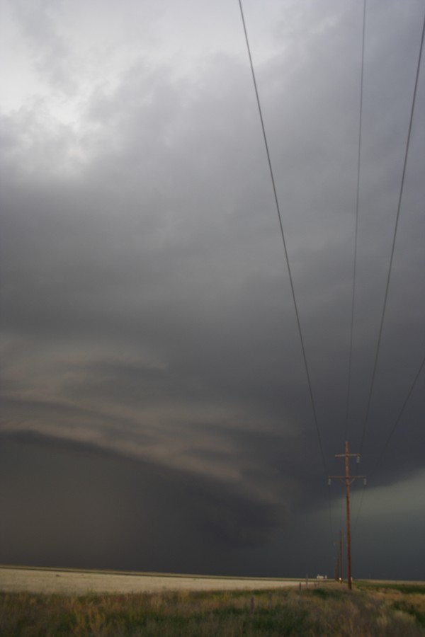 shelfcloud shelf_cloud : E of Keyes, Oklahoma, USA   31 May 2007