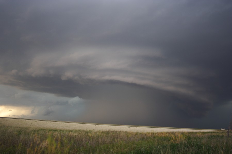 shelfcloud shelf_cloud : E of Keyes, Oklahoma, USA   31 May 2007