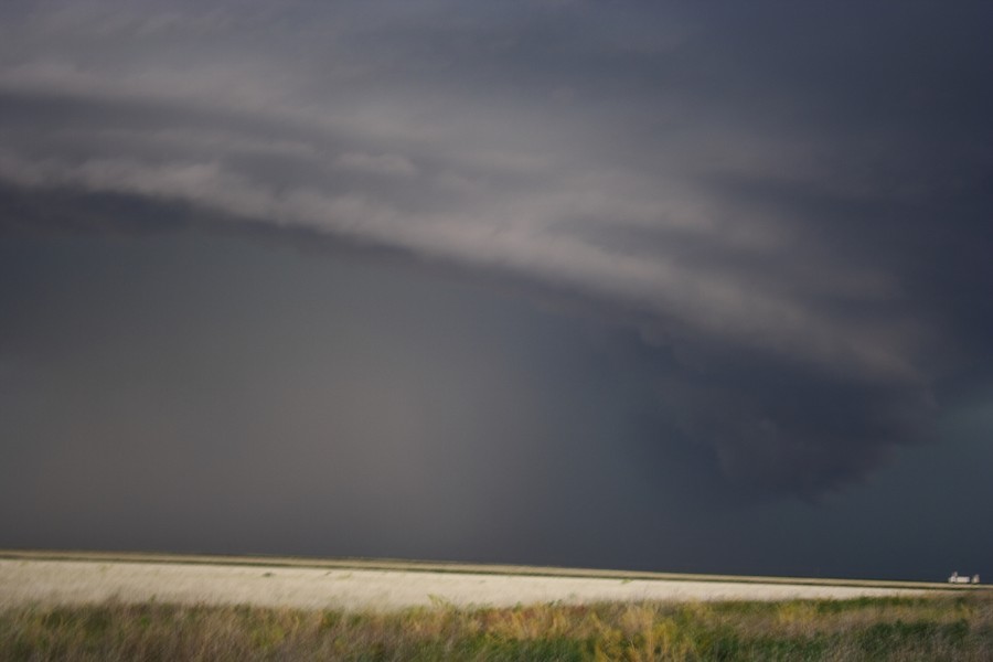 shelfcloud shelf_cloud : E of Keyes, Oklahoma, USA   31 May 2007