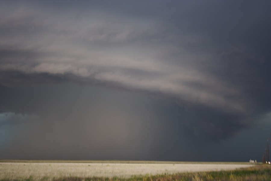 shelfcloud shelf_cloud : E of Keyes, Oklahoma, USA   31 May 2007