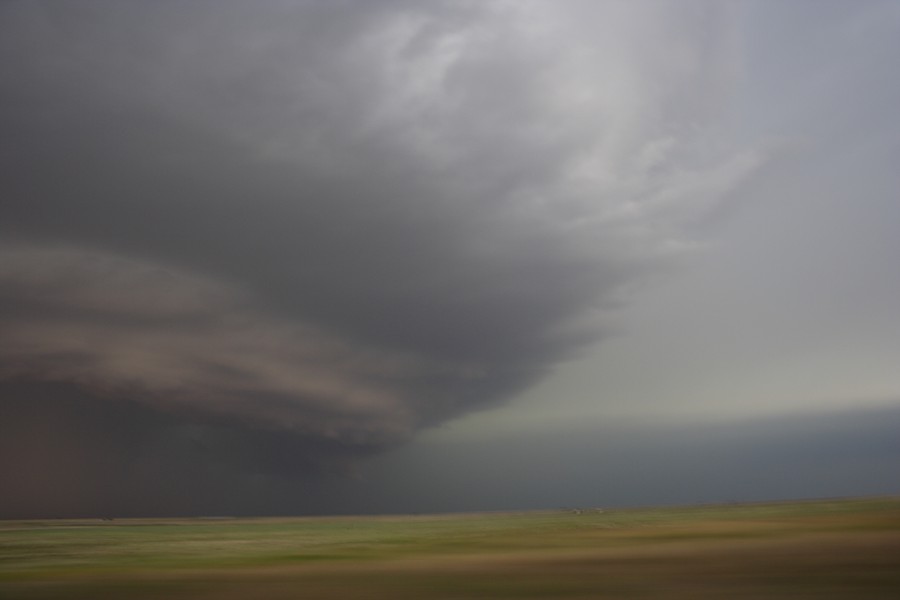 shelfcloud shelf_cloud : E of Keyes, Oklahoma, USA   31 May 2007