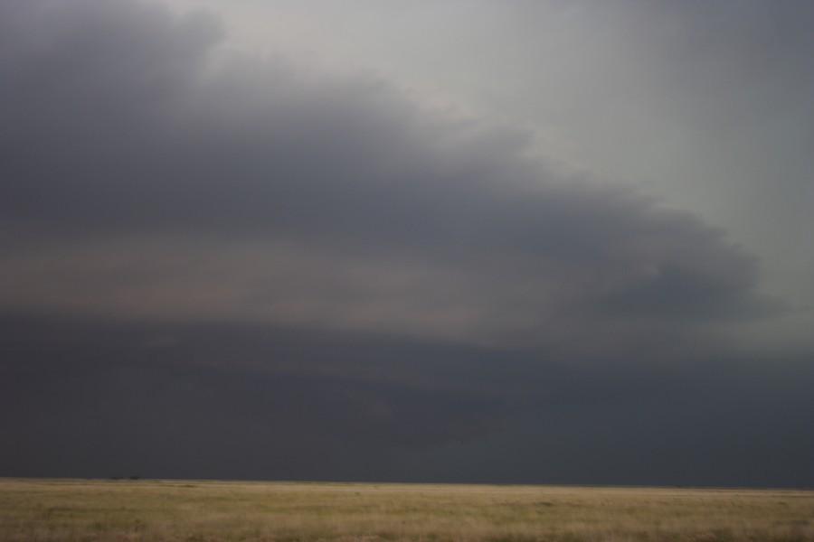 shelfcloud shelf_cloud : E of Keyes, Oklahoma, USA   31 May 2007