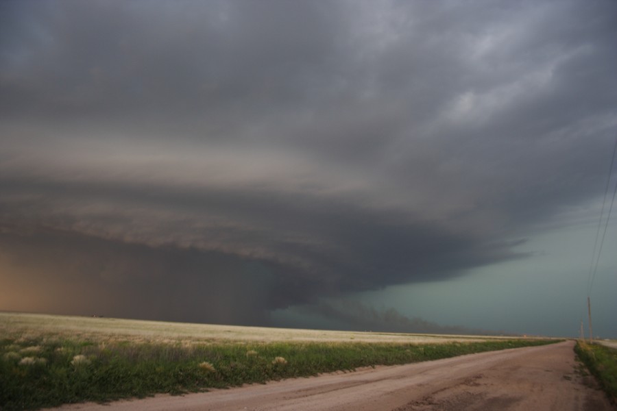 raincascade precipitation_cascade : E of Keyes, Oklahoma, USA   31 May 2007