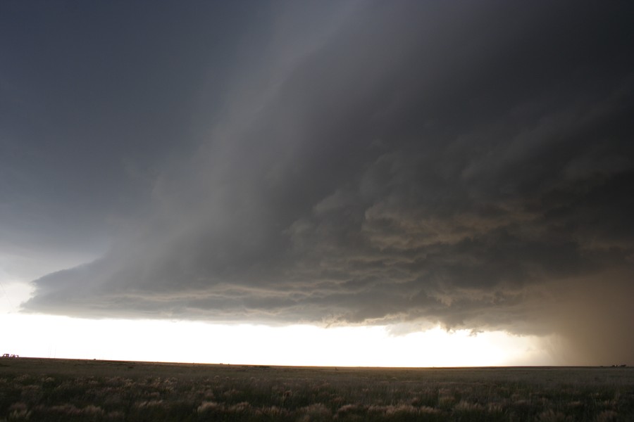 shelfcloud shelf_cloud : E of Keyes, Oklahoma, USA   31 May 2007