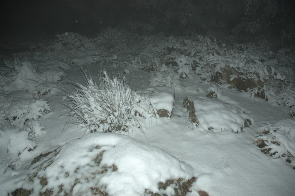 snow snow_pictures : near Tenterfield, NSW   8 June 2007