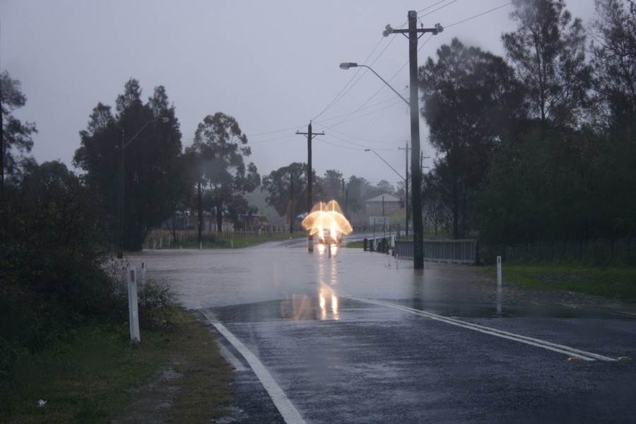 flashflooding flood_pictures : Schofields, NSW   9 June 2007