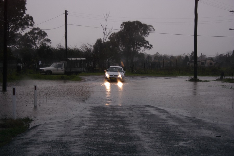 flashflooding flood_pictures : Riverstone, NSW   9 June 2007