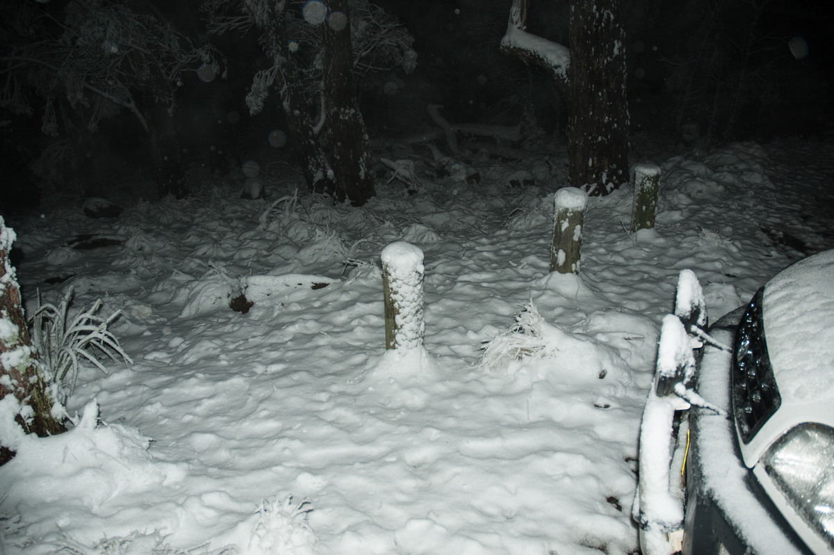 snow snow_pictures : near Tenterfield, NSW   9 June 2007