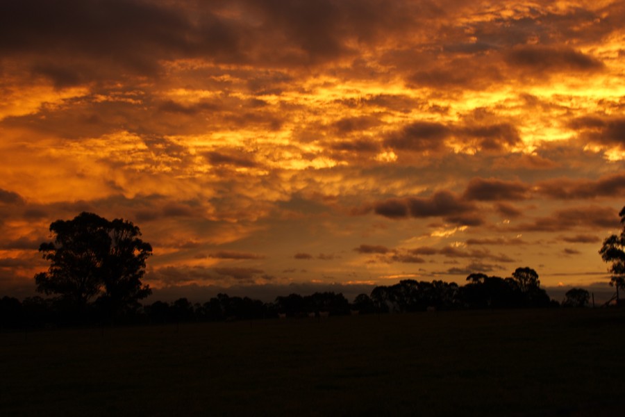 sunset sunset_pictures : Schofields, NSW   15 June 2007