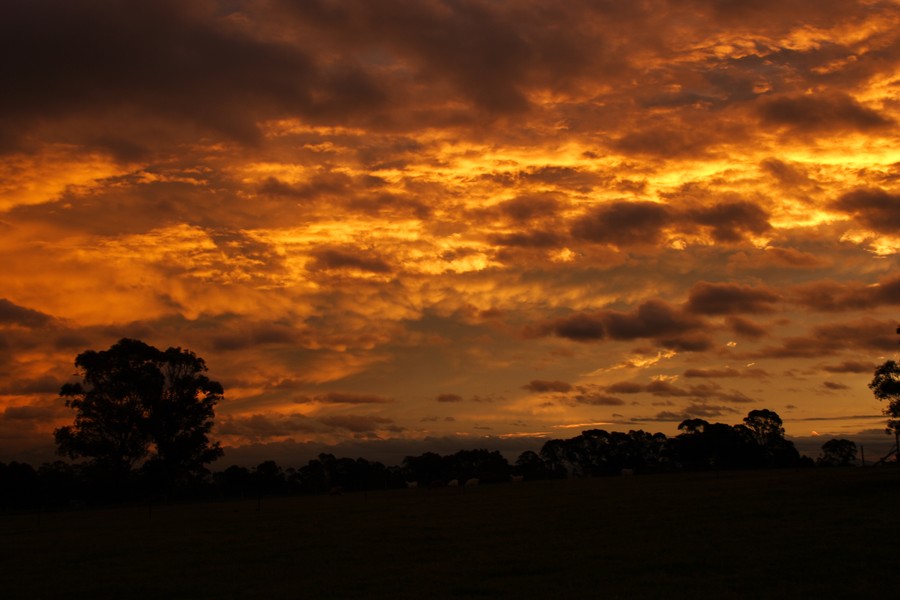 sunset sunset_pictures : Schofields, NSW   15 June 2007